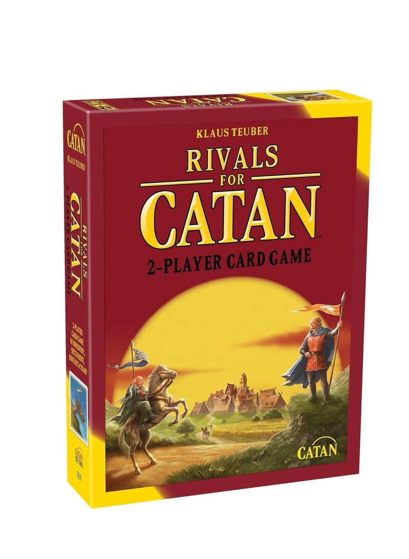 Catan Rivals for Catan Cards is a basic strategy and adventure game for adults and families, suitable for ages 10 and up. Average playtime is 45 minutes. From the studio - Image 1
