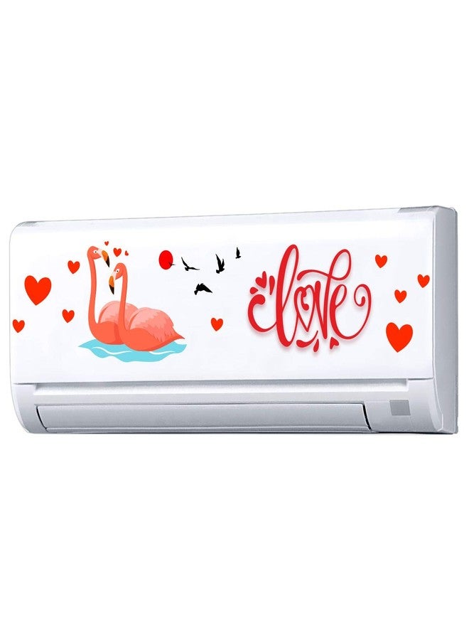 Decopix 'ac Sticker Fridge Sticker Wall Sticker Split Ac Stickers Air Conditioner Sticker - Standard Size (Fit for All Models/Sizes/Brands) (Vinyl, Multicolor)' - SM6052 - Image 1