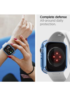 Spigen Thin Fit for Apple Watch Series 9/8/7 (45mm) Case Cover - Blue  - Image 4