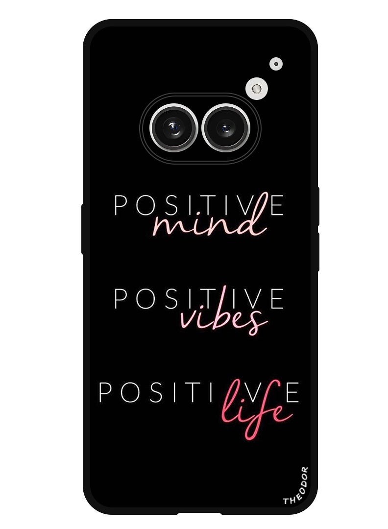 Theodor Protective Case Anti Scratch Shock Proof Bumper Cover For Nothing Phone (2a) Positive Mind - Image 1