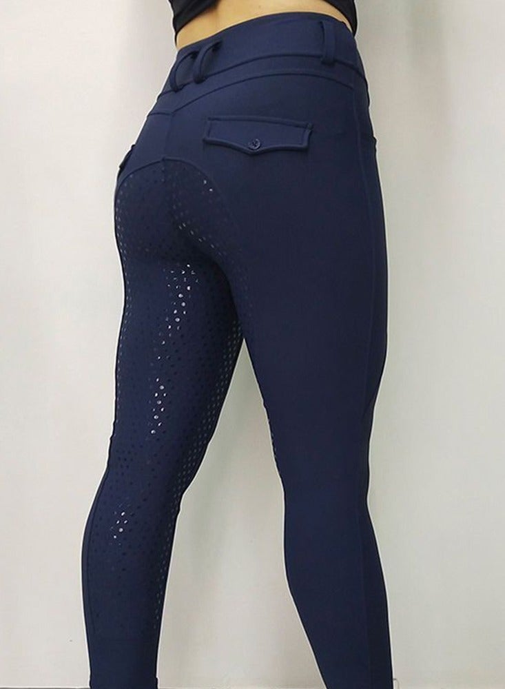 عام مقعد كامل ركوب المؤخرات النساء طماق الفروسية ركوب الخيل الملابس السراويل مع جيوب - Image 5