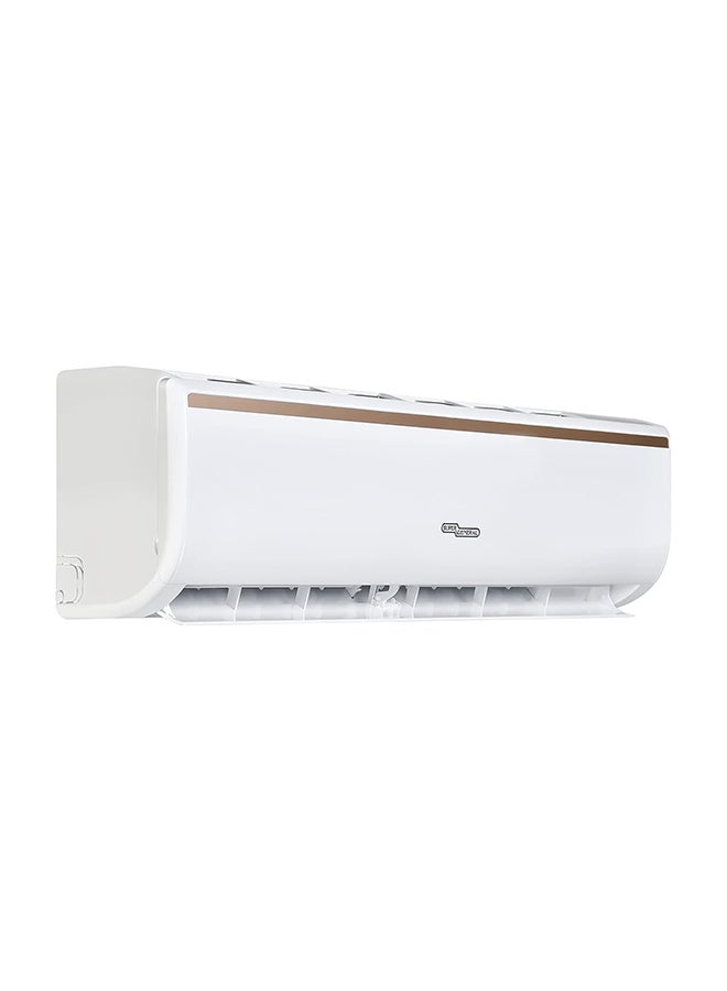 SUPER GENERAL 1.5 Ton Split Air Conditioner With Rotary Compressor 18000 Btu Auto Restart Gold Fin 4 Way Swing 1500 W SGS181KE White - Image 1