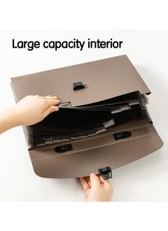 Deli E5557 Expanding File - A4, 13 Pockets, Assorted Colors  - Image 3