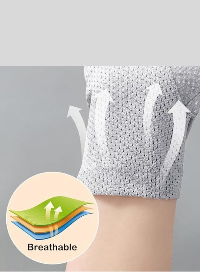 Glowudz 1Pair Anti Slip uv Protection Daily Life Gloves Grey  - Image 3