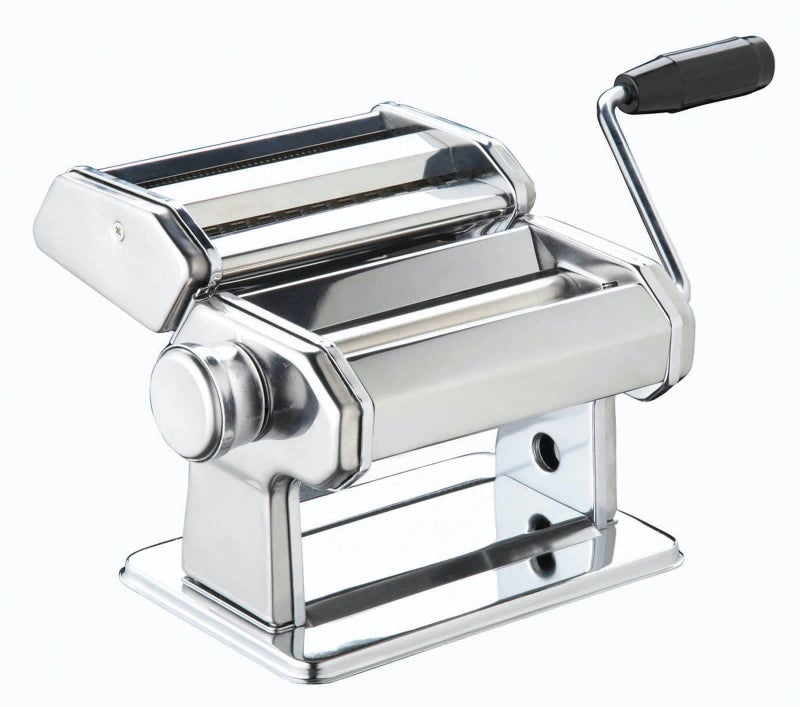 KitchenCraft Kitchen Craft Stainless Steel Pasta Machine Chrome Plated 