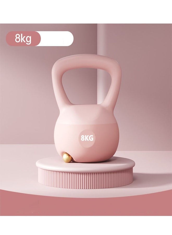 كيلا أوزان كيتل بيل الناعمة المصنوعة من مادة البولي فينيل كلوريد لتدريب القوة، كيتل بيل لرفع الأثقال وتدريب الجذع، تتوفر بوزن 4 كجم و8 كجم للاختيار من بينها - Image 1