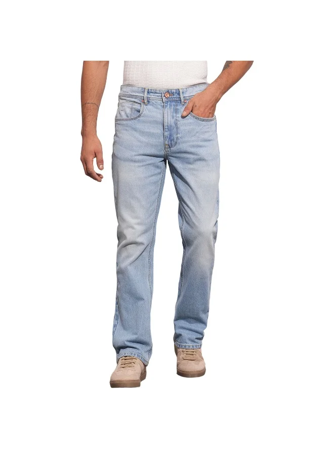 Being Human Mens Light Tone Anti Fit Denims