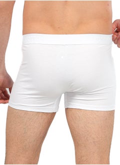 REDCOTTON Mens Comfort Printed Boxer-White  - Image 3