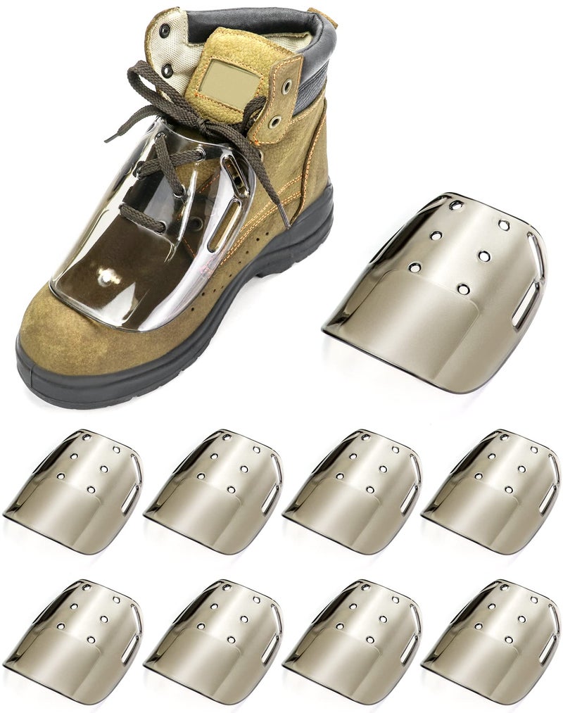 QWORK Metatarsal Guard 10 Pair Safety Footwear Attachment for Metatarsal Protection Safety Shoe Cover for Most Work Boots Universal Size