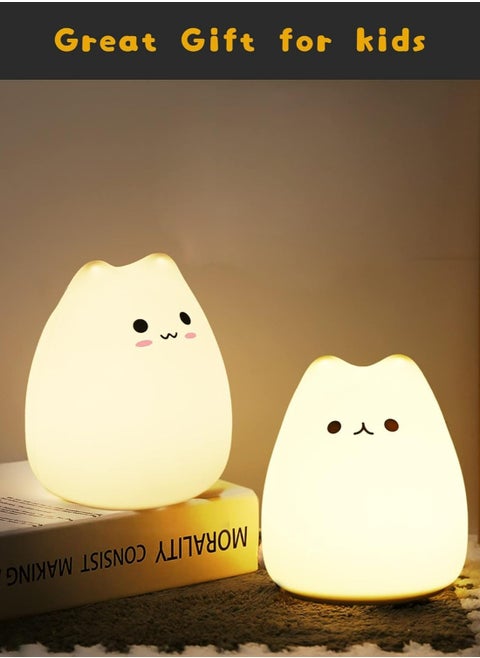 Cute LED Cat Night Light