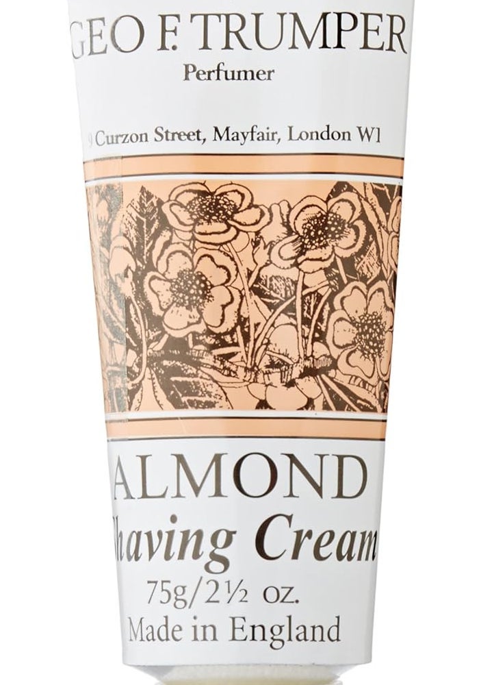 Geo F Trumper Geo F. Trumper Almond Soft Shaving Cream - 75g Cream for Smooth Shaving - Image 1