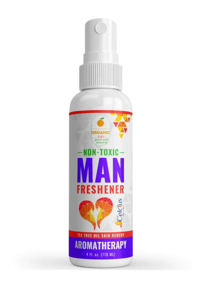 Organic life All Natural Ball Spray Deodorant for Men Groin Deodorant Spray with Organic Tea Tree Oil All Natural Crotch Itch Spray - Image 3