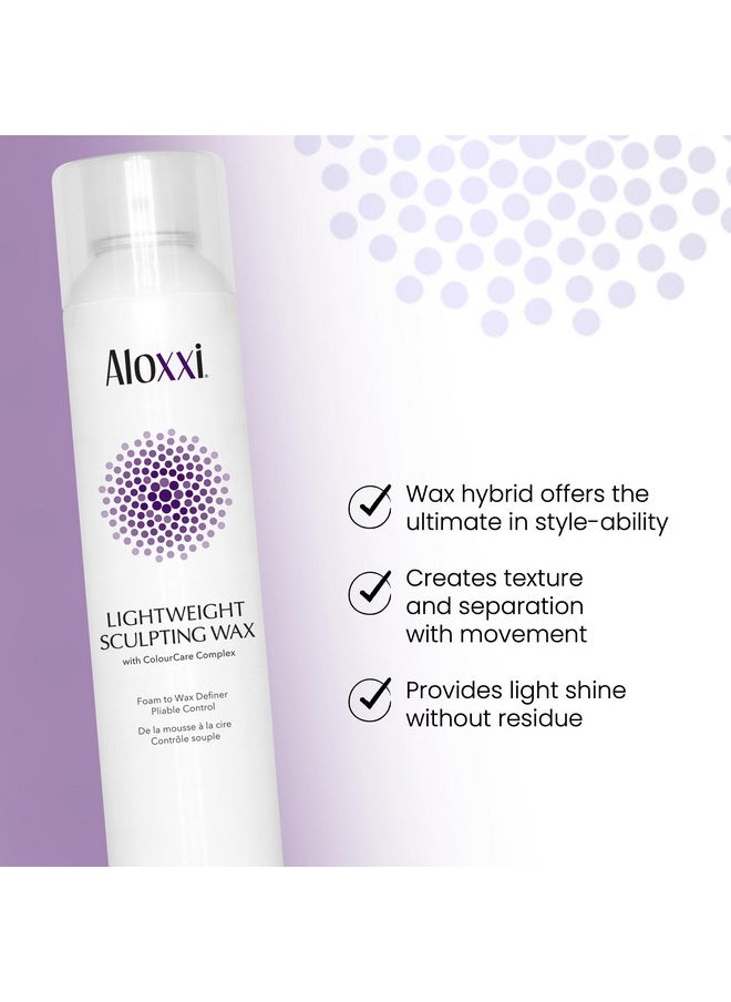 Loxxi Lightweight Sculpting Wax Hair Styling Balm For Soft Hair Texture & Separation Hair Styling Cream With Soy Wax & Protein Smoothing Hair Balm With Hold Factor 2 6 Oz