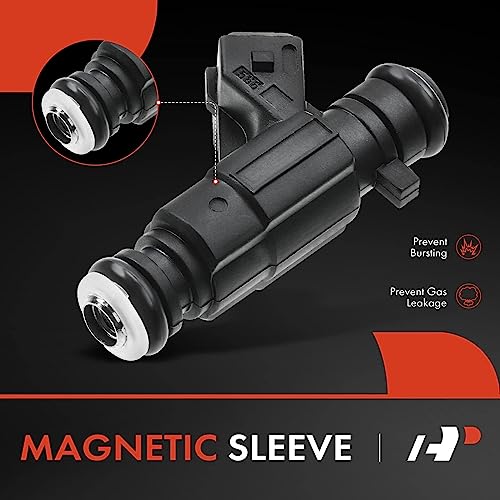 A-Premium Fuel Injectors Compatible with Mercedes-Benz C280 CLK320 E320 ML320 1998 1999 2000 2.8L 3.2L, Gas, Set of 6, Replace# 1120780049 - Image 3