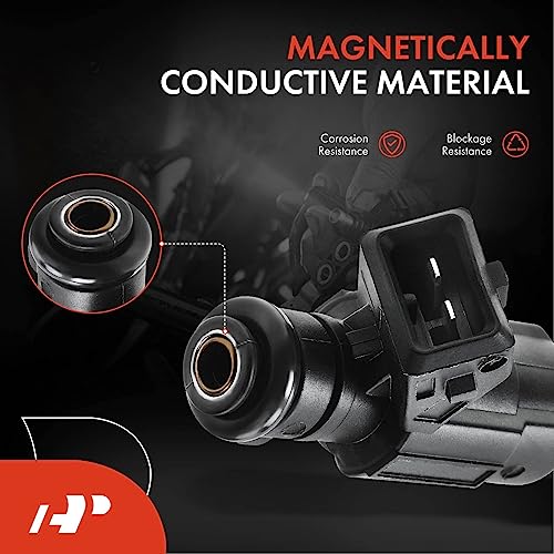 A-Premium Fuel Injectors Compatible with Mercedes-Benz C280 CLK320 E320 ML320 1998 1999 2000 2.8L 3.2L, Gas, Set of 6, Replace# 1120780049 - Image 5