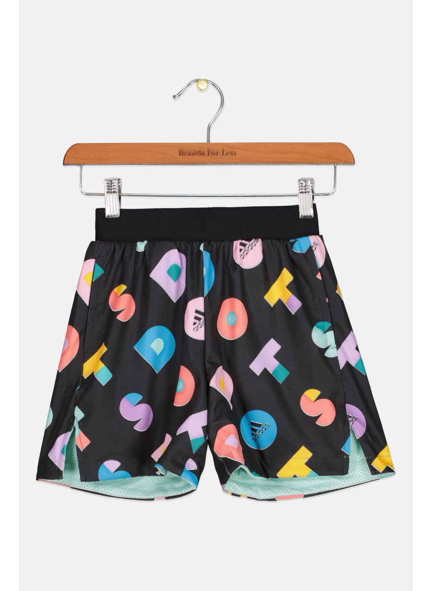 Adidas Adidas x Lego Kids Girl Sportswear Fit Training Short, Multicolor  - Image 1