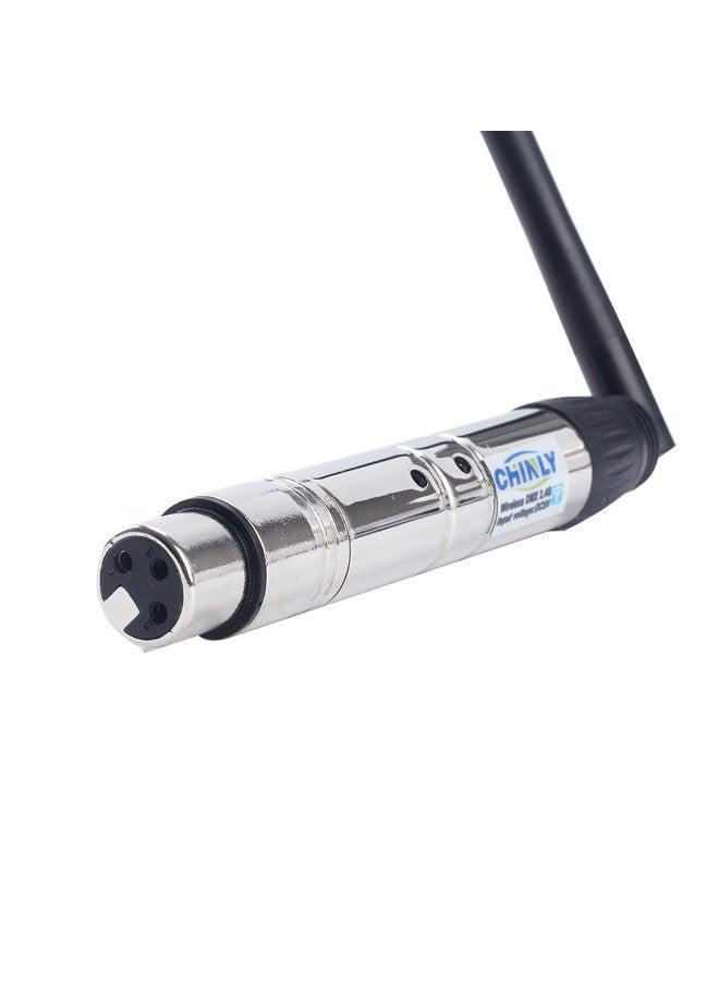 CHINLY DMX512 DMX Dfi DJ 2.4G لاسلكي 1 مستقبل تحكم إضاءة LED لاضاءة المسرح LED بار ضوء الحفلات - Image 2