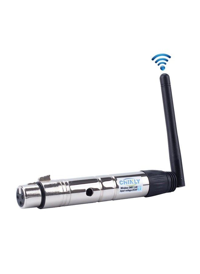 CHINLY DMX512 DMX Dfi DJ 2.4G لاسلكي 1 مستقبل تحكم إضاءة LED لاضاءة المسرح LED بار ضوء الحفلات - Image 1