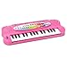 Raimy Mini Keyboard Piano for Kids 32 Keys Portable Piano Early Learning Educational Electronic Music Keyboard Instrument Toys for 3 4 5 6 Year Old Boys and Girls Pink - Image 2