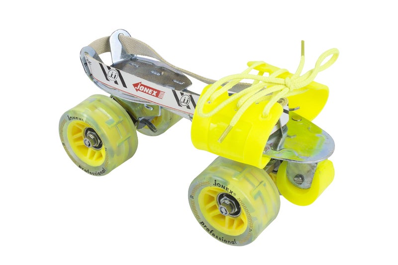 Jonex JJ JONEX Professional with Brake Adjustable Quad Roller Skates Suitable for Age Group 6-15 Years (MYC) - Image 1