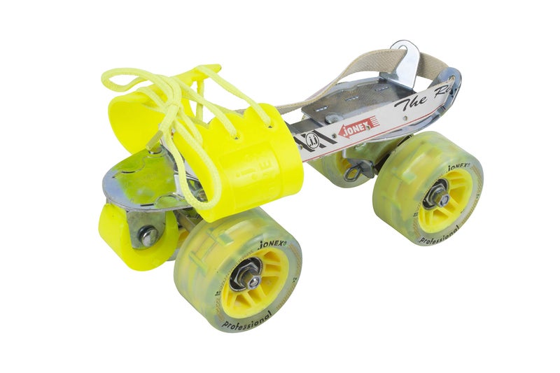 Jonex JJ JONEX Professional with Brake Adjustable Quad Roller Skates Suitable for Age Group 6-15 Years (MYC) - Image 2