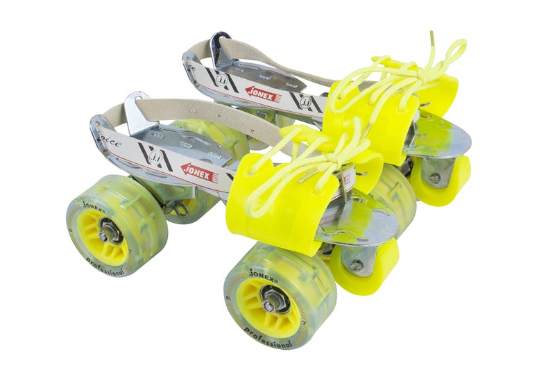 Jonex JJ JONEX Professional with Brake Adjustable Quad Roller Skates Suitable for Age Group 6-15 Years (MYC) - Image 3