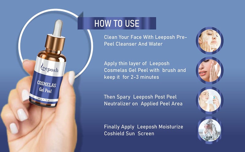 Leeposh Kojic combo Glow peel 30 ml - Image 5