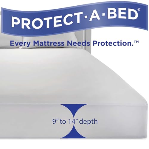 Protect-A-Bed حامي مرتبة Protect-A-Bed الأساسي المقاوم للماء، حجم كامل - Image 3