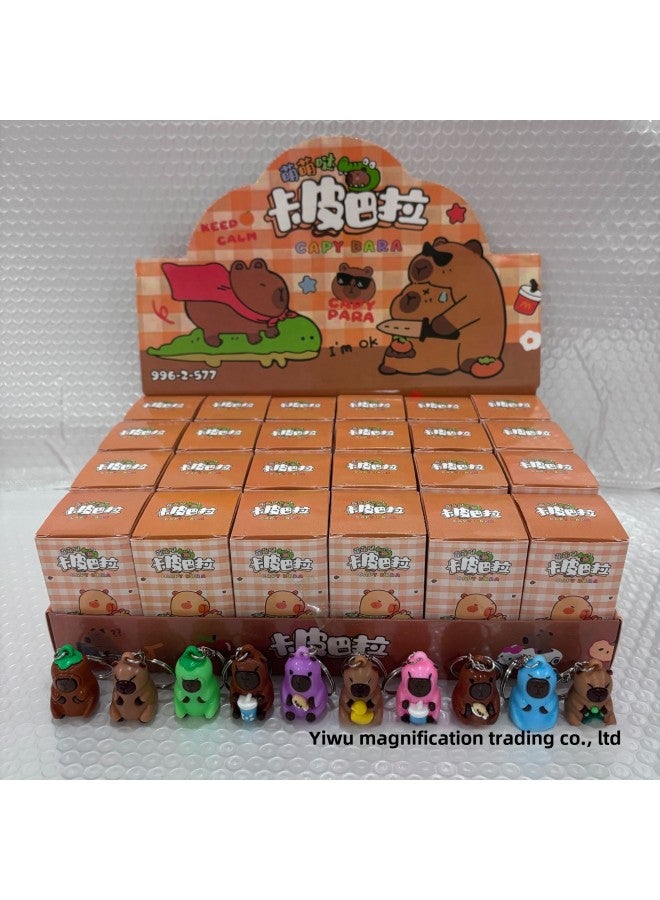 Blind Box Bracelet Hole Music Blind Box Bracelet Children Diy Beaded Gift Box Tide Toy Wholesale-Color:Kapibala Blind Box  - Image 1
