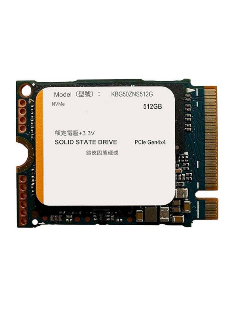 512GB M.2 2230 NVMe PCIe Gen4 x4 SSD (30mm) – Internal Solid State Drive – OEM – High-Speed Storage for Ultrabooks, Tablets, Steam Deck, Surface Pro 