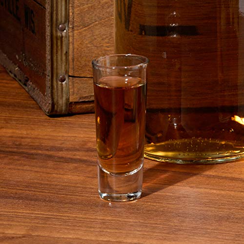 Lillian Rose Set of 4 Tall Shot Glasses, 4 Count (Pack of 1), Clear, 2.25 ounces - Image 4