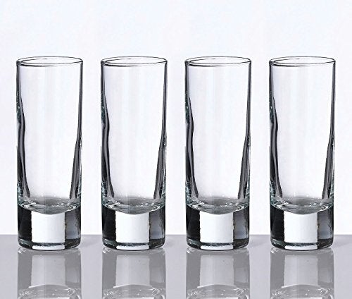Lillian Rose Set of 4 Tall Shot Glasses, 4 Count (Pack of 1), Clear, 2.25 ounces - Image 2