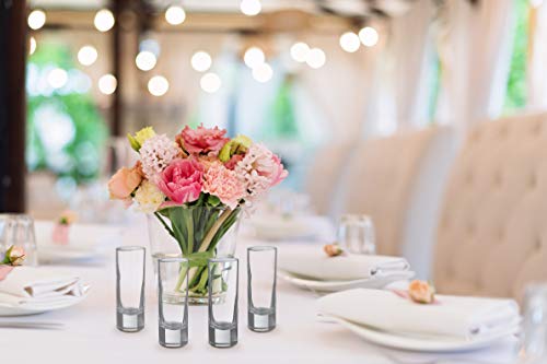 Lillian Rose Set of 4 Tall Shot Glasses, 4 Count (Pack of 1), Clear, 2.25 ounces - Image 3