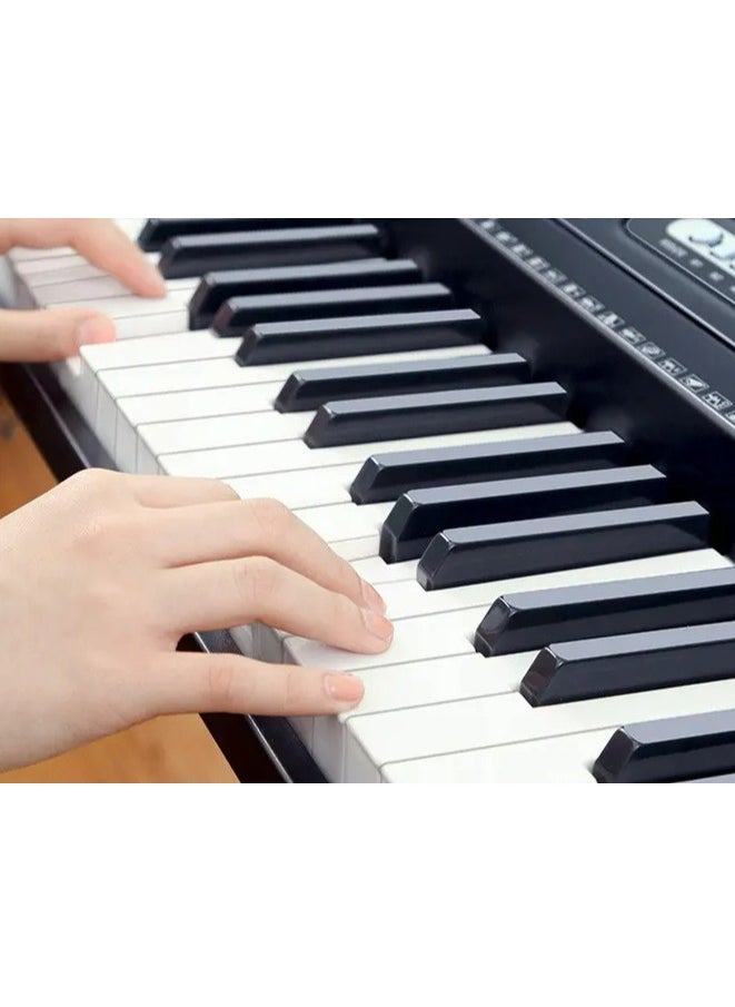 null - 61-Key Electronic Keyboard Multi Function Portable Digital Piano MK812 with 200 Timbres, 128 Rhythms, USB Port, Ideal for Beginners & Professionals, with Stand&Bench&Microphone & Headphones - Image 1