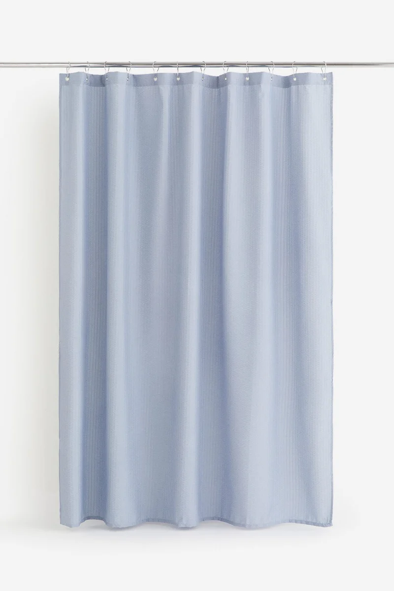 H&M Seersucker Shower Curtain