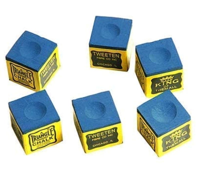 JBB Billiard, Pool and Snooker Chalk 6pcs - Image 1