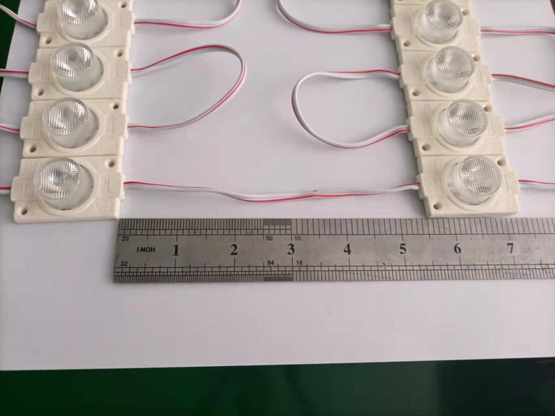 Q QINGCHEN Warm White 3000K 12V LED Module with Lens 2.0W for Light Box with Tape Adhesive Back (20pcs Pack) - Image 3