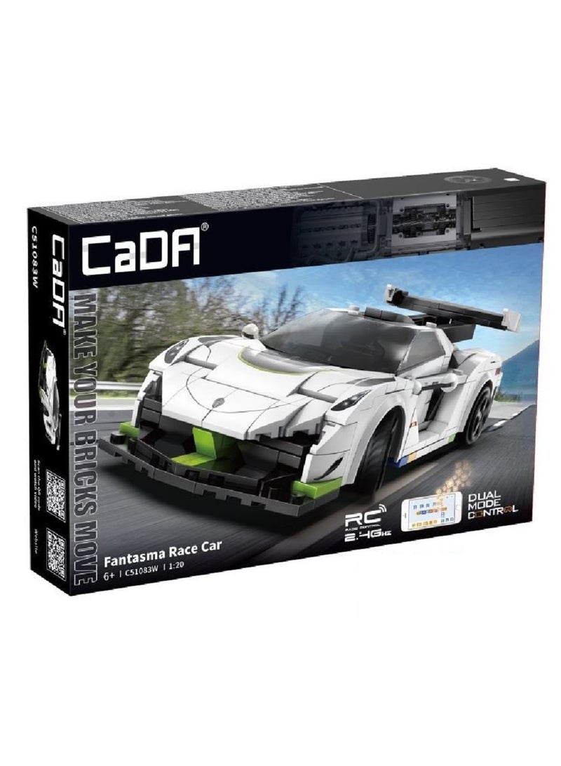 CADA FANTASMA RACE CAR Building Blocks, C51083W - Image 2