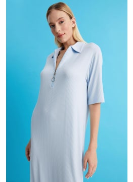 Alexander Gardi Ribbed Zipper Detailed Dress (B22-22200)  - Image 3