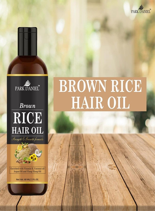 Park Daniel Premium Brown Rice Hair Oil Enriched With Vitamin E - For Strength and Hair Growth(120 ml) - Image 5