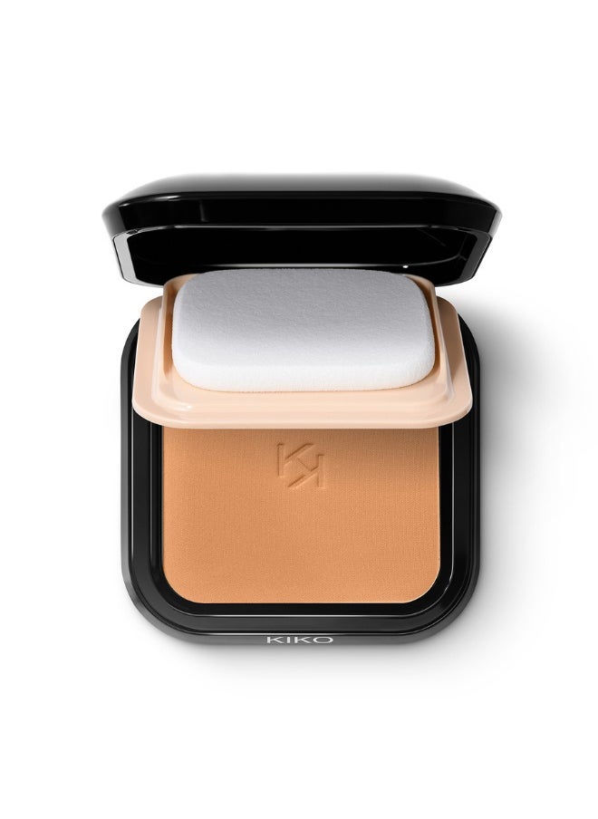 KIKO MILANO - Full Coverage Blurring Powder Foundation - 075 - Caramel - Image 1