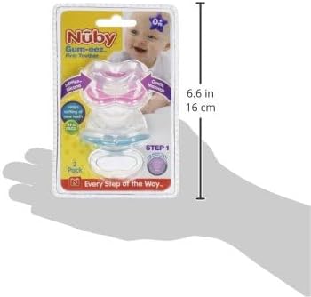 Nuby نوبى 2 حزمة مصاصة أسنان GumEEZ الألوان قد تختلف - Image 2