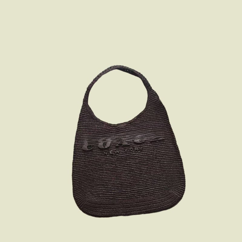 Sunny Summer Woven Tote Bag for Women - Image 4