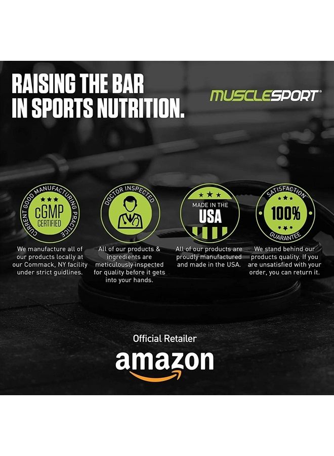 MUSCLESPORT BCAA Revolution Amino Acid Powder Supplement for Men & Women - Intra Workout Training Complex - Recovery Supplement… (Strawberry Daiquiri, 30 Servings) - Image 3