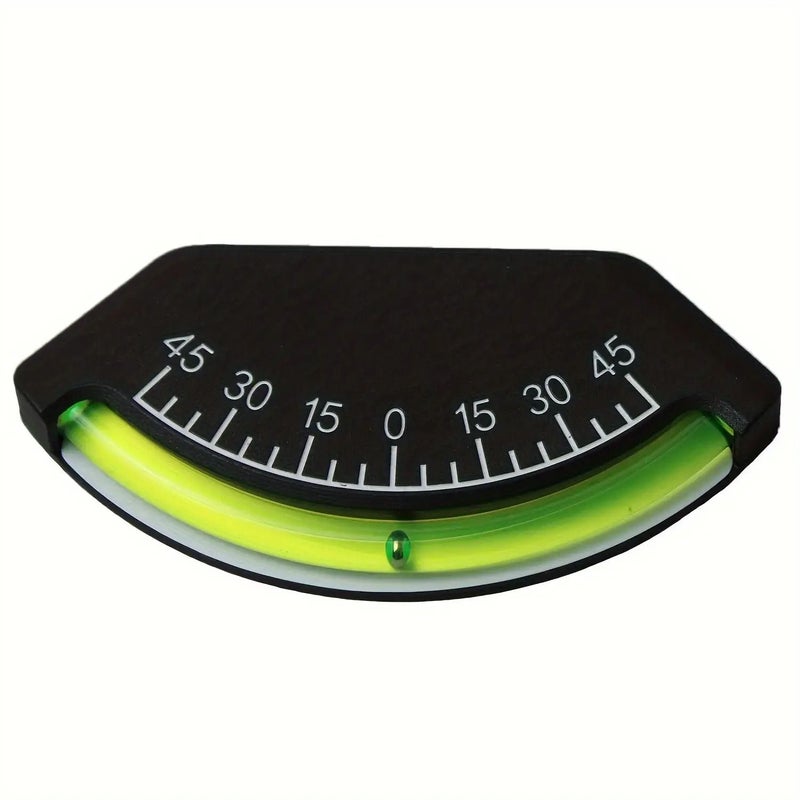 Black High Precision ABS Resin Inclinometer Level Gauge for Off Road Jeep Truck - Image 2