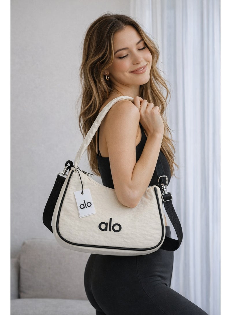 Alo Yoga Women’s Shoulder Bag Crossbody Bag with Adjustable Strap – Casual Daily Handbag - Image 2