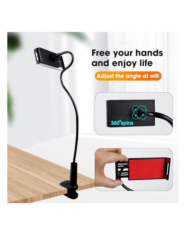Cool Baby Universal 360º Phone Holder 27.5 Inch Stand Arm Clamp Rotating Phone for Desk Phone (Black)  - Image 5