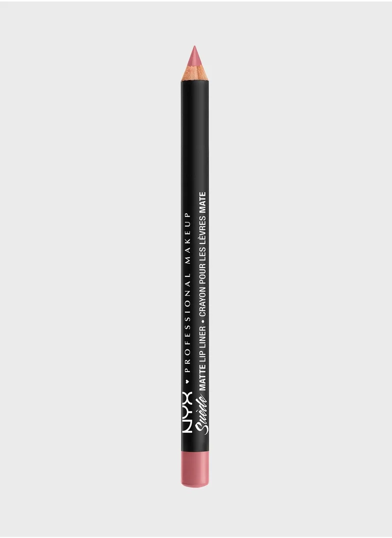 NYX PROFESSIONAL MAKEUP Suede Matte Lip Liner - Tea & Cookies