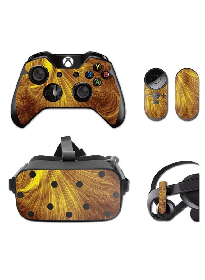 MIGHTY SKINS MightySkins Skin Compatible with Oculus Rift CV1 wrap Cover Sticker Skins Golden Locks