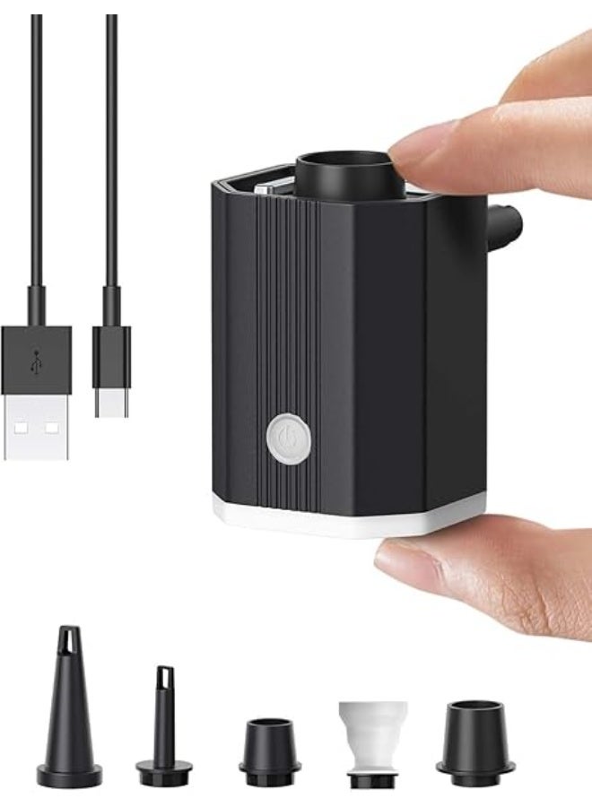 Cordless Electric Vacuum Pump for Storage Bags, Portable Rechargeable Air Pump for Compression Clothes, Travel Vacuum Seal Bag Pump, Inflate/Deflate Pool Floats - Image 1